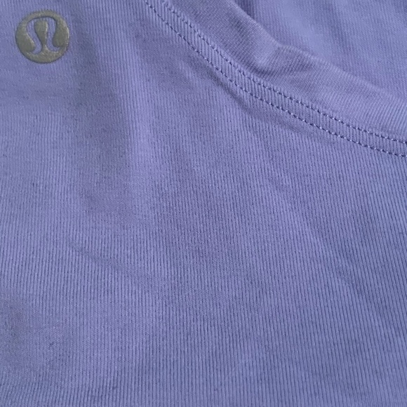 NWOT Lululemon Racerback Periwinkle Tank 8 - Picture 4 of 5